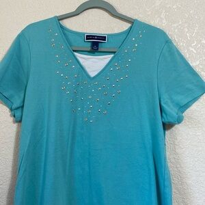 Karen Scott Short Sleeve Tee